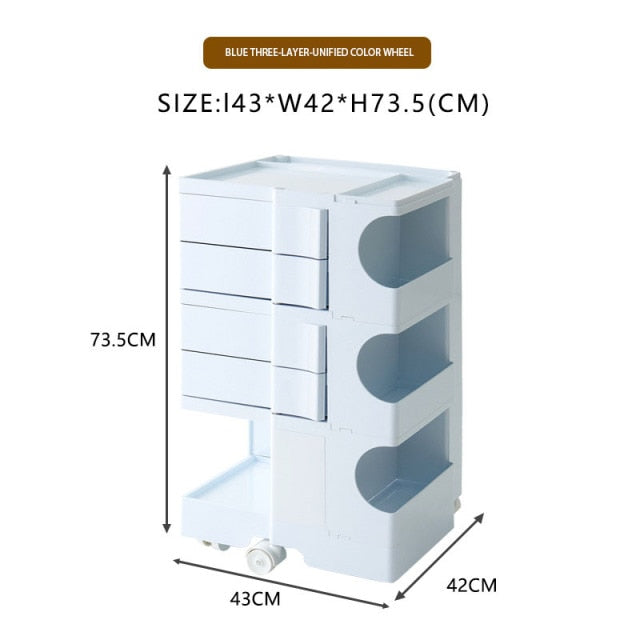 Loone side cabinet storage